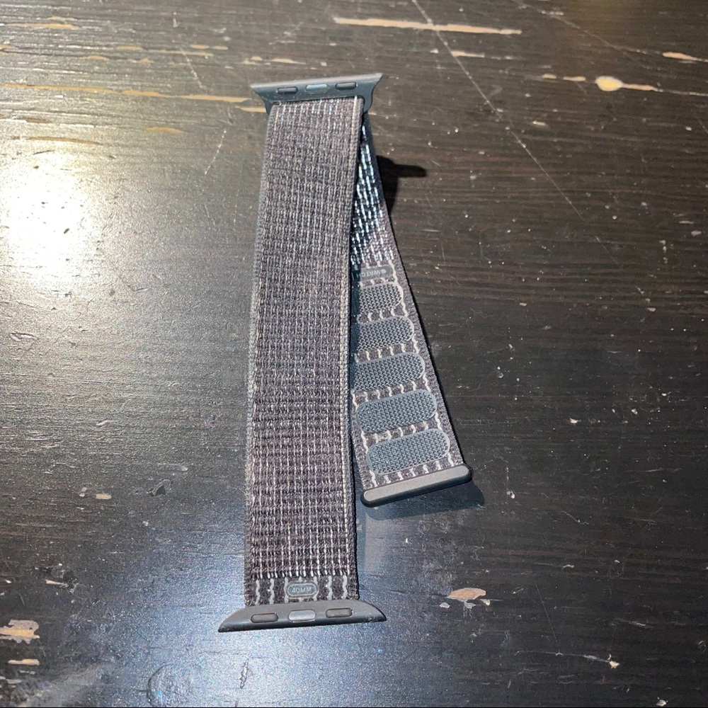 Apple Watch band 40mm Black Nike Sport Loop